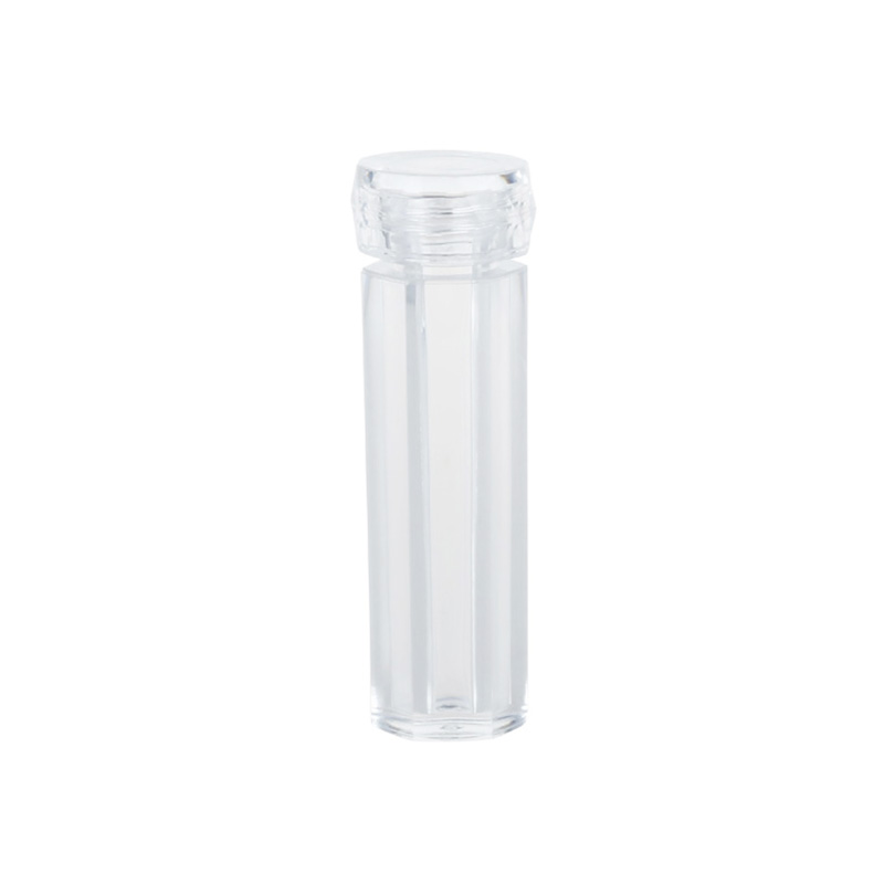 Hexagon Acrylic Mini Supplement Bottle 4ml