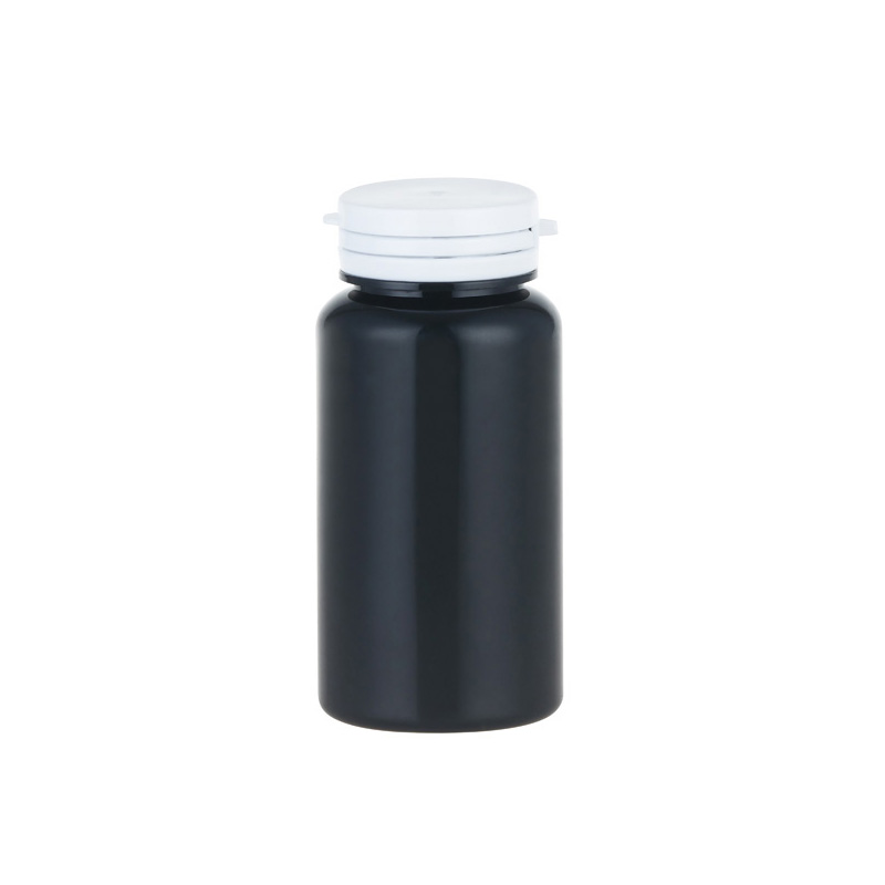 Single-Color PET Snap-Fit Supplement Bottle 150ml