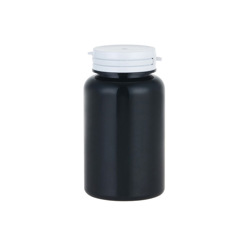 Single-Color PET Snap-Fit Packaging Bottle 250ml