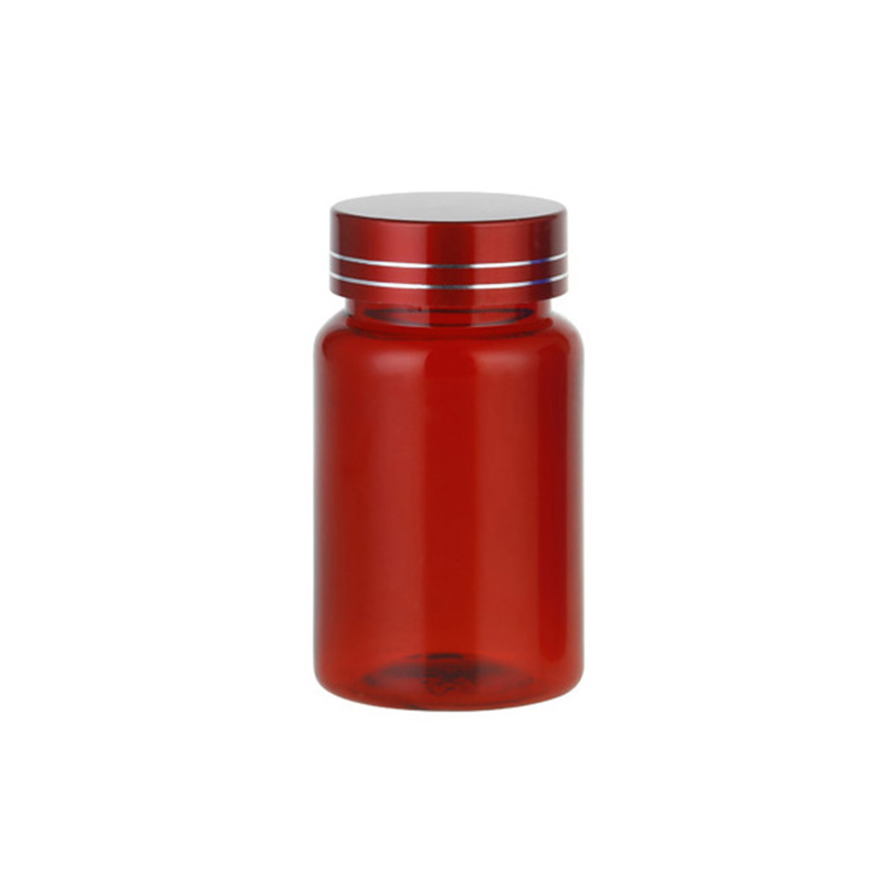 Metal-Look Cap PET Bottle 100ml
