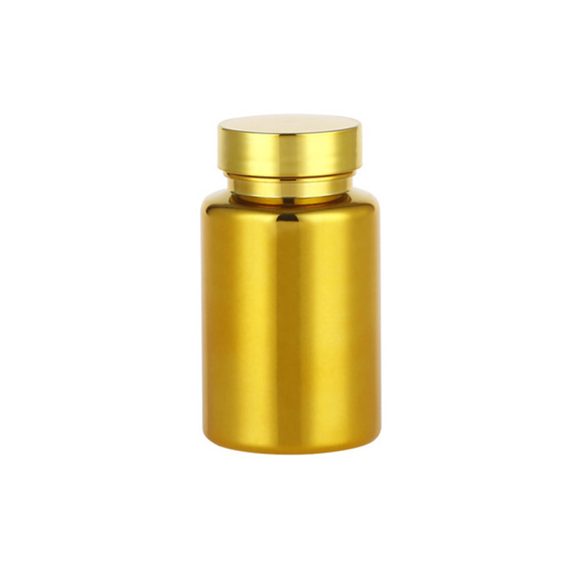 Sprayed PET Bottle with Metal Cap 120ml