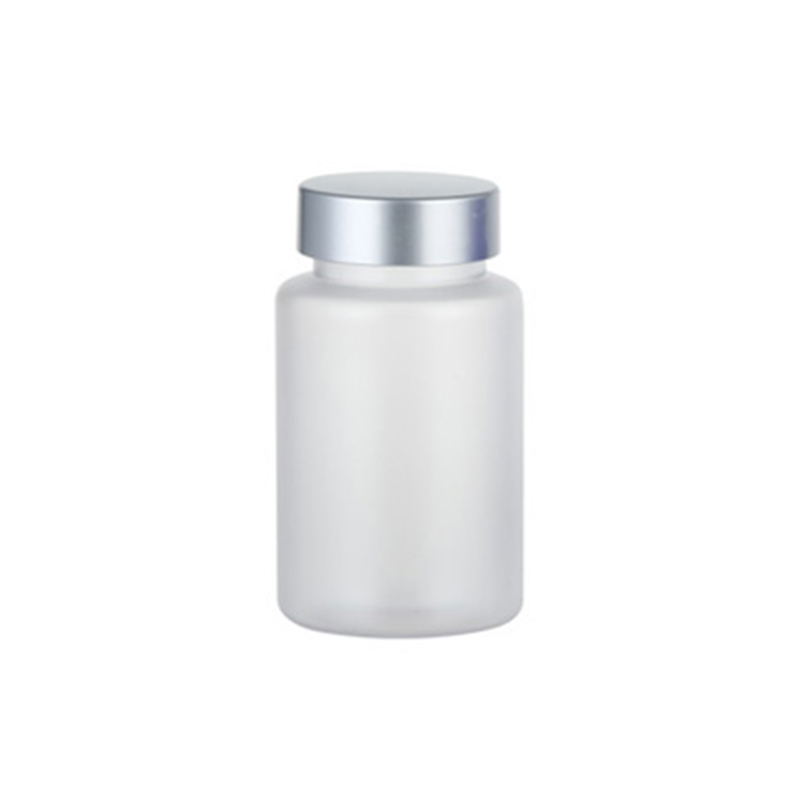 Frosted PET Bottle Metal Cap 120ml