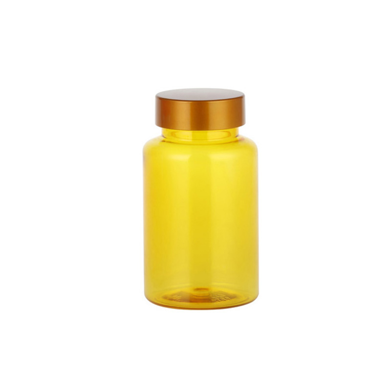 Premium PET Bottle Metal-Look Cap 150ml