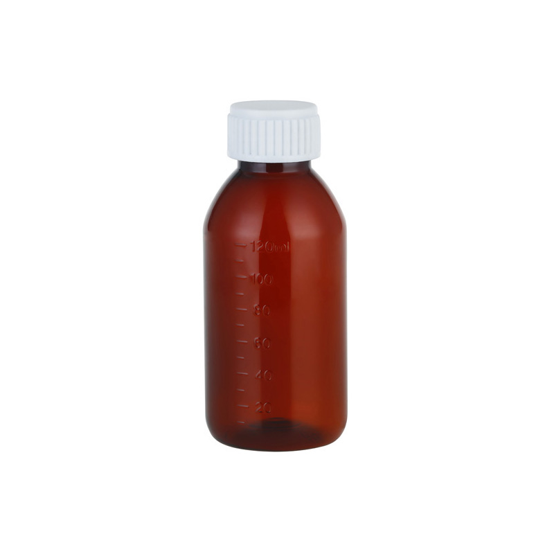 Amber Oral Liquid Bottle 120ml