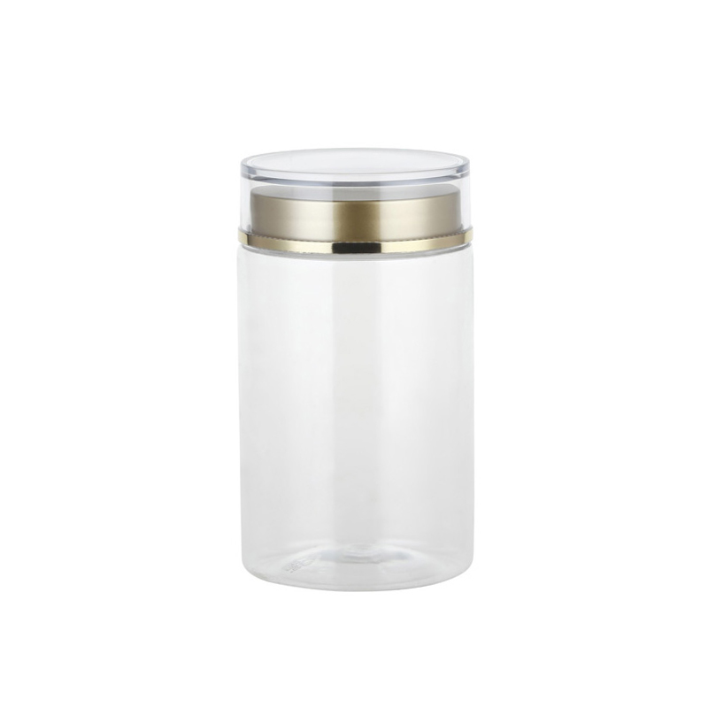 Large Plastic Tea Jar for Powder 380ml