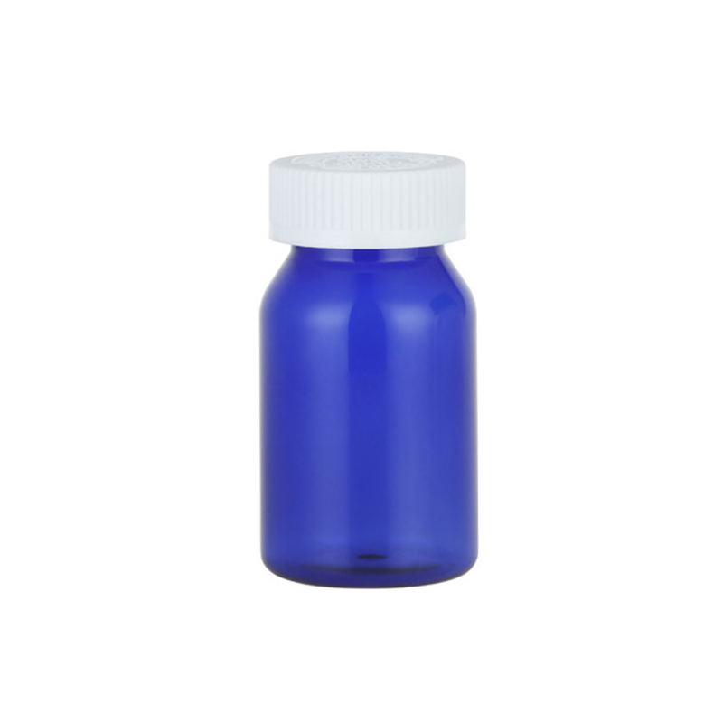 Sloped Shoulder PET Vitamin Bottle 120cc