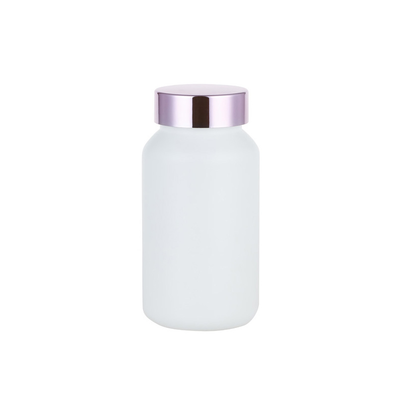Sloped Shoulder PE Vitamin Bottle 120cc