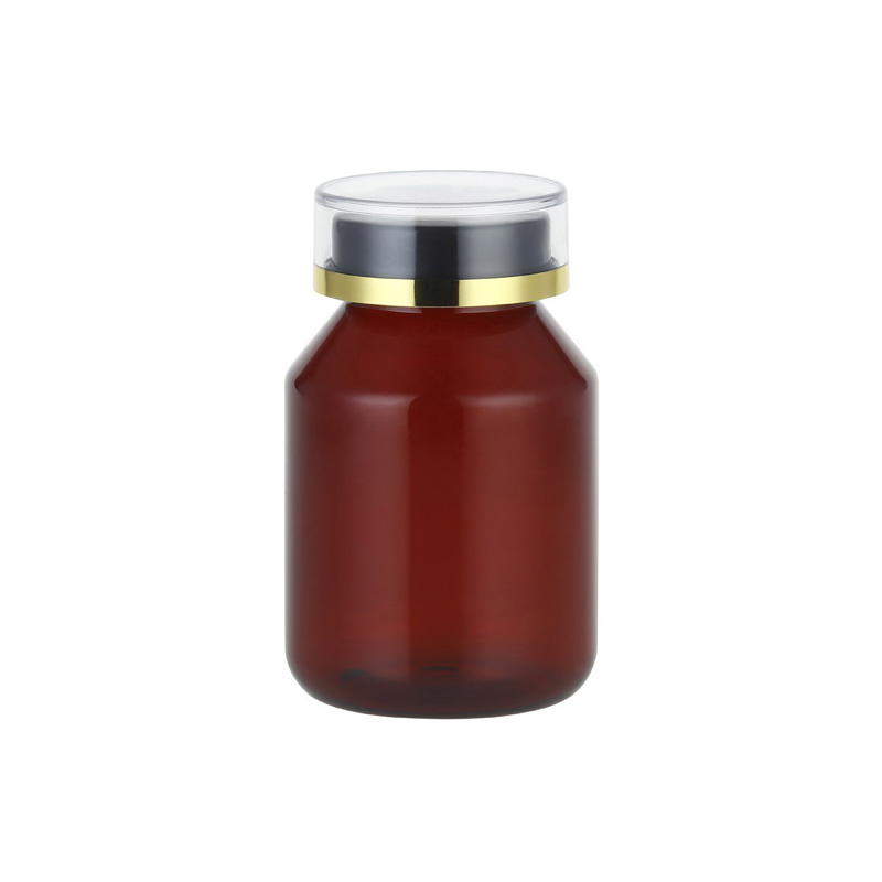 Sloped Shoulder PET Supplement Bottle 165cc